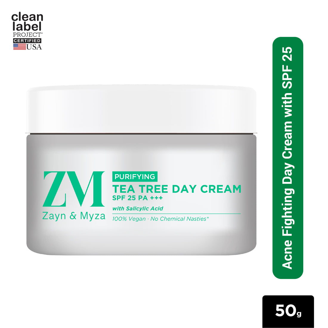 Zayn & Myza Tea Tree Day Cream with SPF 25 (50g)