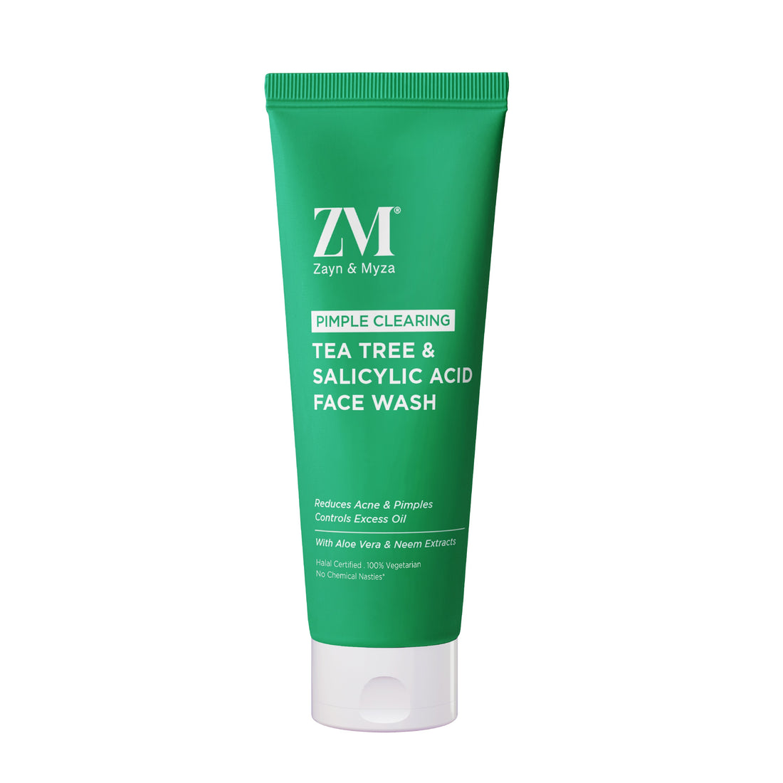 Zyan & Myza Tea Tree & Salicylic Acid Face Wash (Tube) for Women (75ml)
