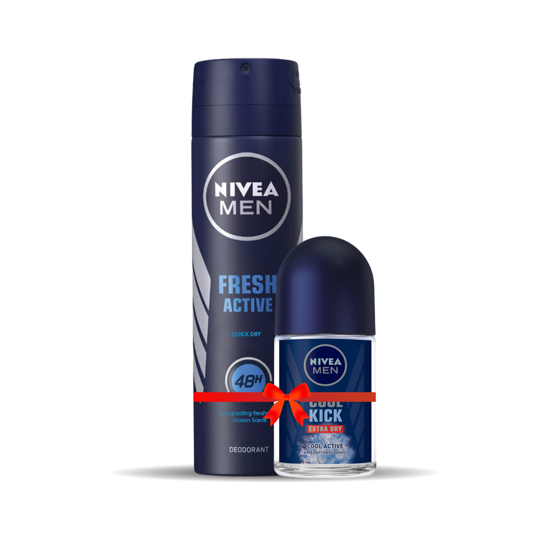 Buy Nivea Men Body Spray Fresh Active Get Roll On Cool Kick 25ml Free