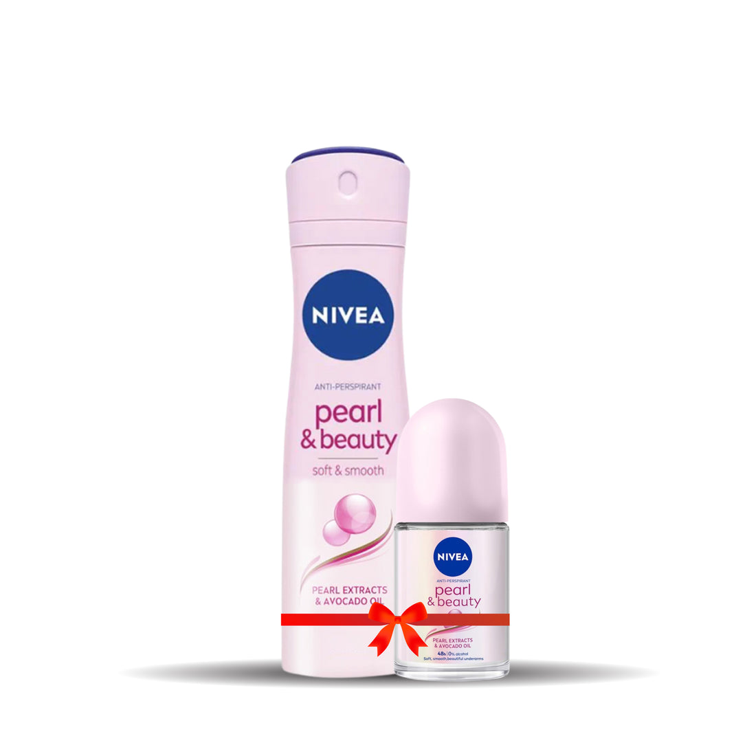 Buy Nivea Body Spray Pearl and Beauty (150ml) Get Roll On Pearl and Beauty 25ml Free
