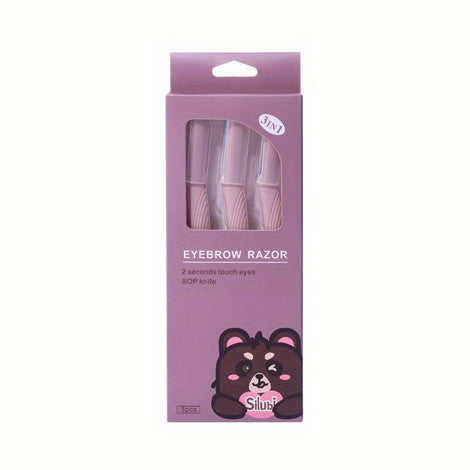 Silubi 3in1 Eyebrow Razor 3pcs
