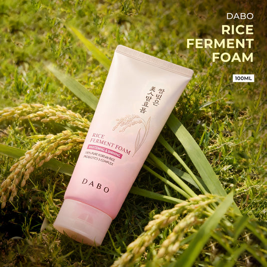 Dabo Rice Ferment Whitening & Shining Foam Cleanser 100ml