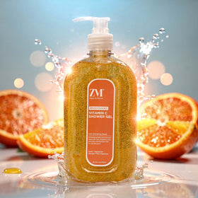Buy Zayn & Myza Vitamin C Brightening Shower Gel 500ml & Get ZM Vitamin Face Wash 100ml - Free