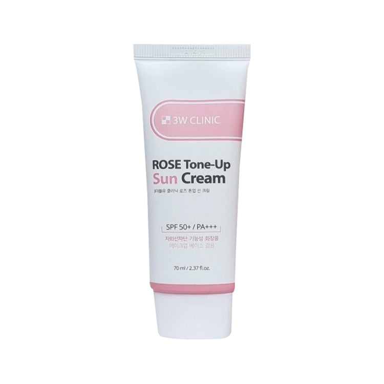 3W Clinic Rose Tone-Up Sun Cream SPF 50+ PA+++ 70ml