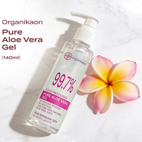 Organikaon Pure Aloe Vera Gel (Cold Processed ) 140ml