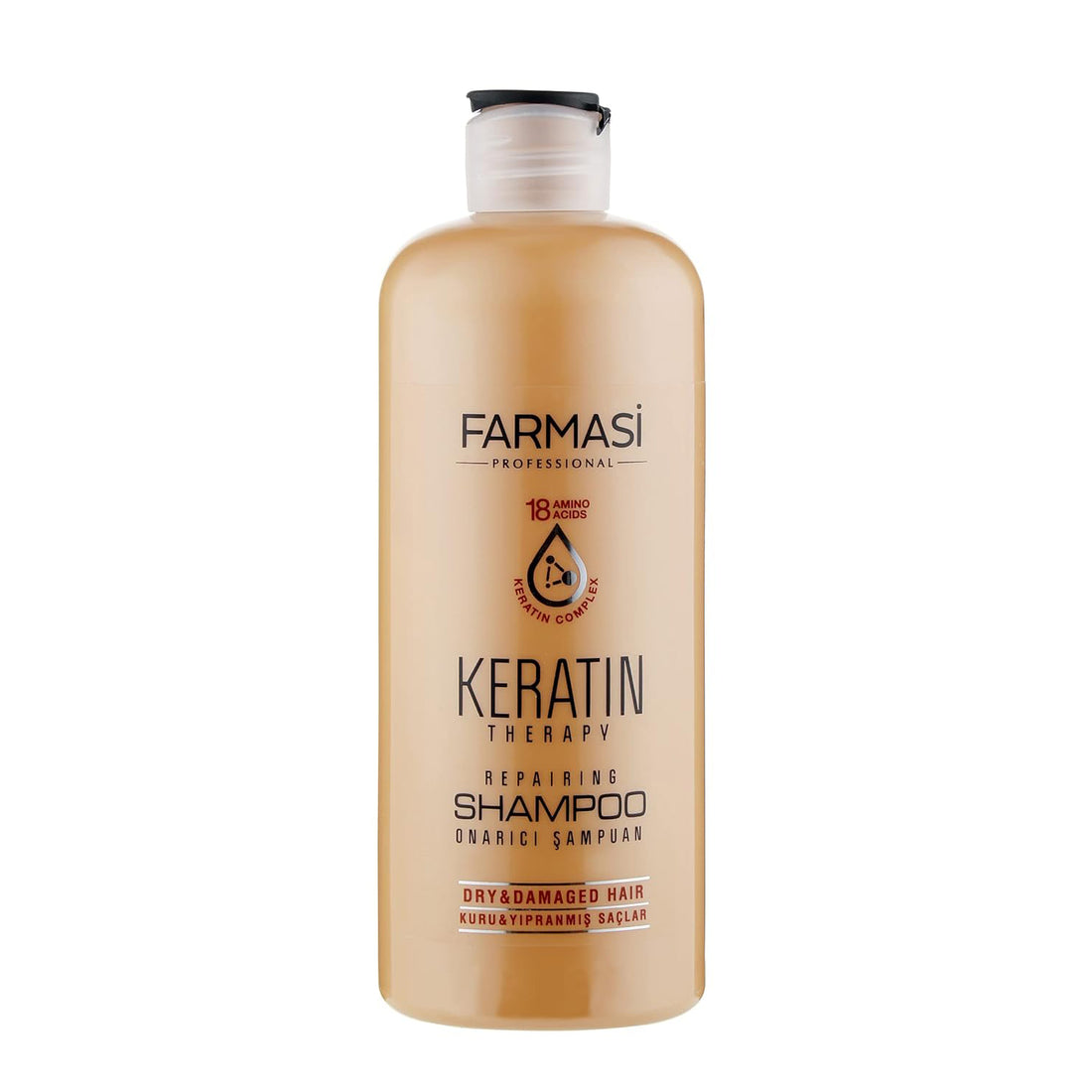 Farmasi Keratin Theraphy Repairing Shampoo for Dry and Damaged Hair (360ml)