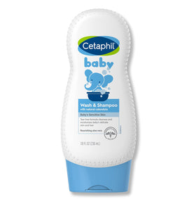 Cetaphil Baby Wash and Shampoo with Natural Calendula (230ml)