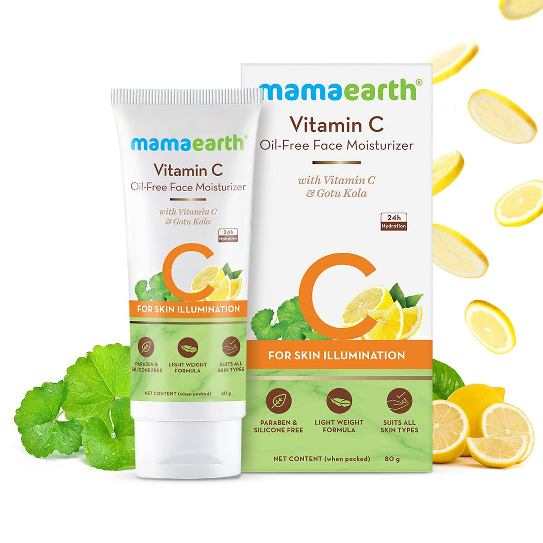 Mamaearth Vitamin C Oil-Free Face Moisturizer (80gm)