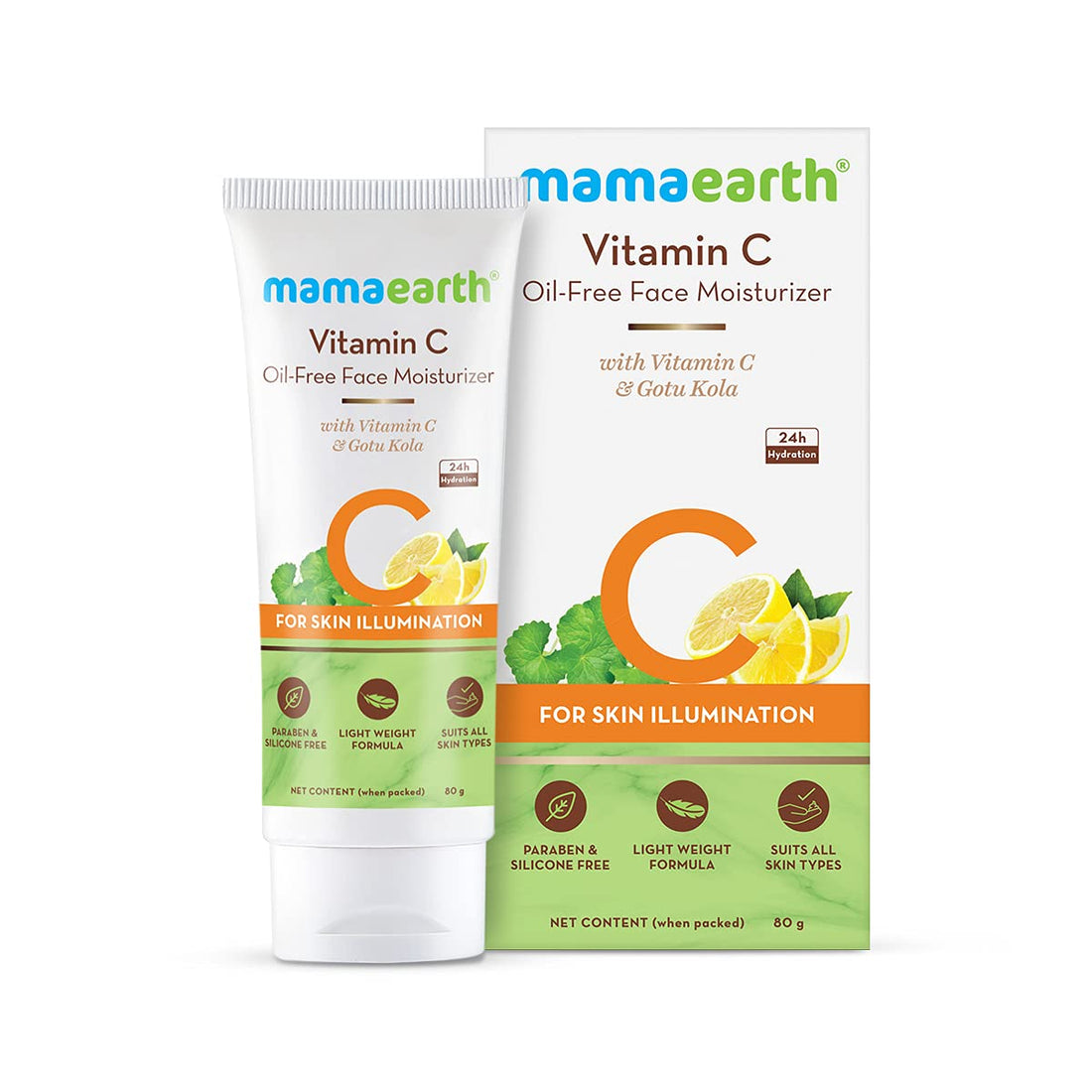 Mamaearth Vitamin C Oil-Free Face Moisturizer (80gm)