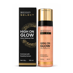 Swiss Beauty Select High On Glow Dewy Makeup Fixer (100ml)