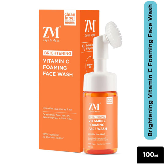Zayn & Myza Foaming Face Wash (100ml) - Vitamin C (India)