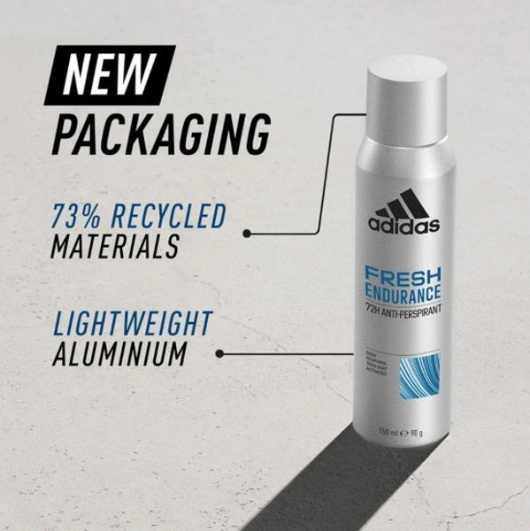 Adidas Fresh Endurance 72H Anti-Perspirant Men Deo Spray (150ml)