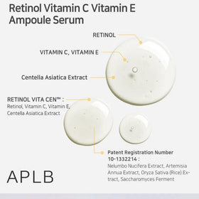 APLB Retinol Vitamin C Vitamin E Ampoule Serum (40ml)-2