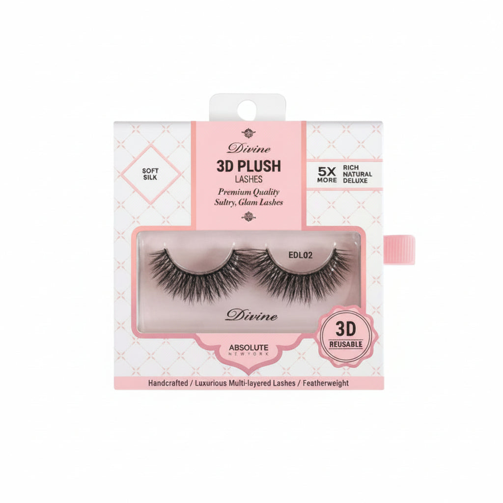 Absolute New York 6D Darling Ultra Volume Faux Mink Eye Lashes - ELHL18 Sophia