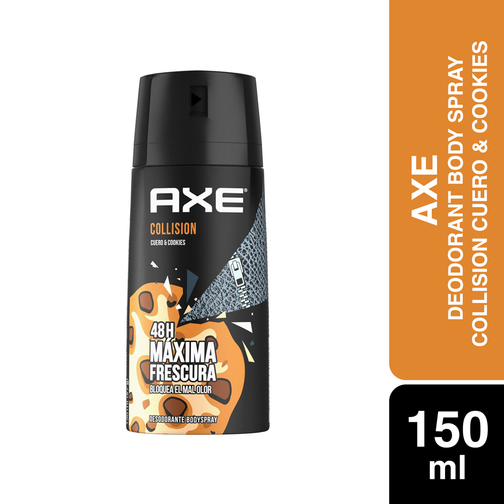 Axe Deo Body Spray Collision Cuero and Cookies (150ml)