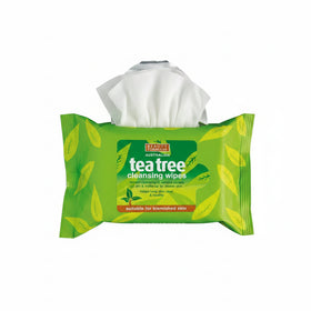 Beauty Formulas Australian Tea Tree Cleansing Wipes - 25 Wipes