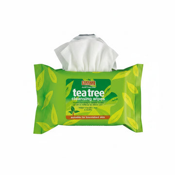 Beauty Formulas Australian Tea Tree Cleansing Wipes - 25 Wipes