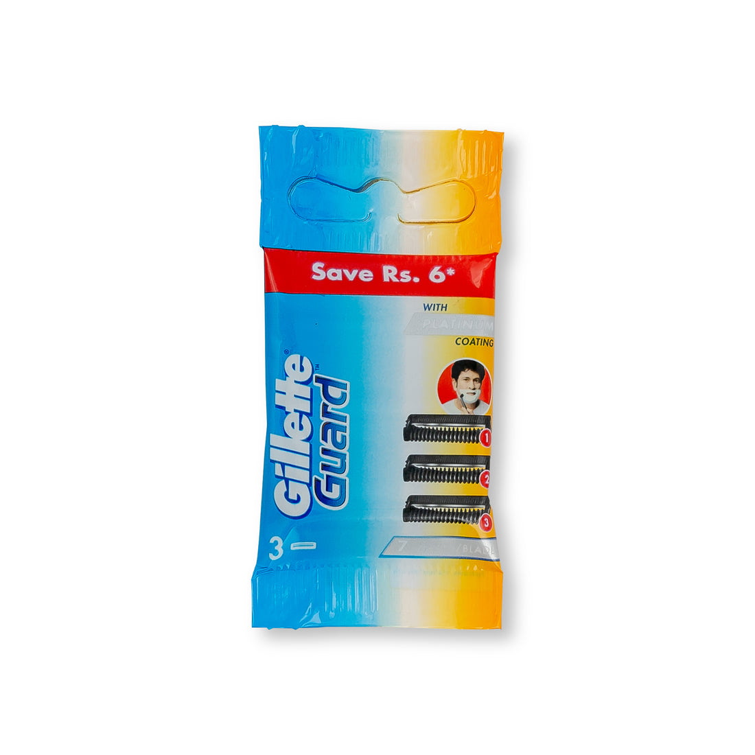 Gillette Guard Shaving Cartridge - 3pcs