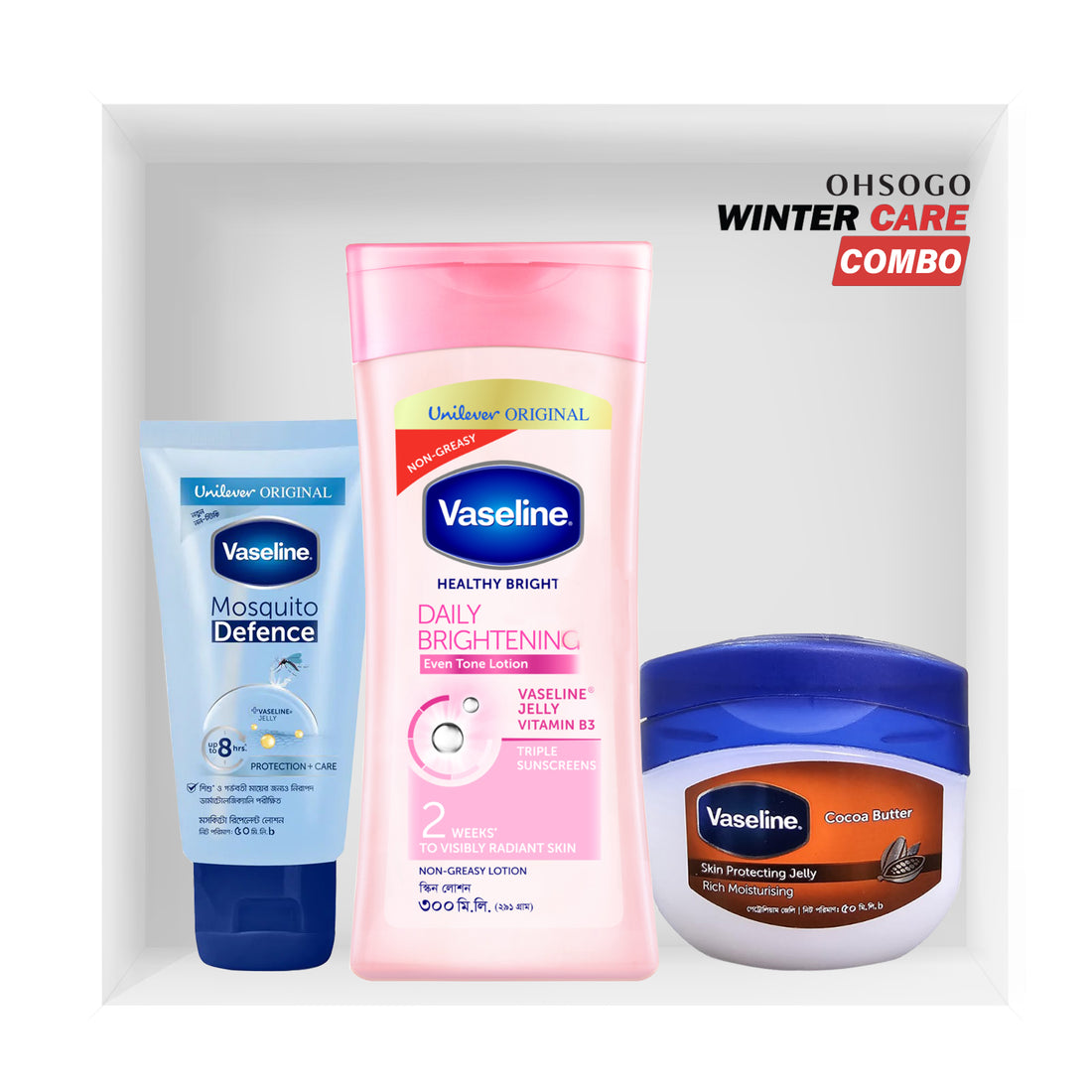Vaseline Winter Protect Combo