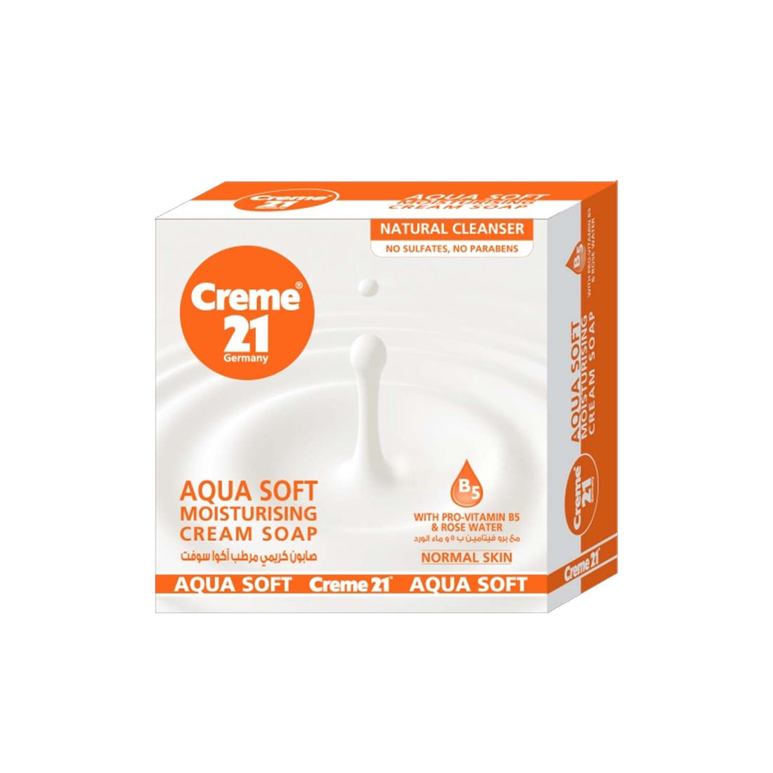Creme 21 Aqua Soft Moisturizng Cream Soap (100gm)