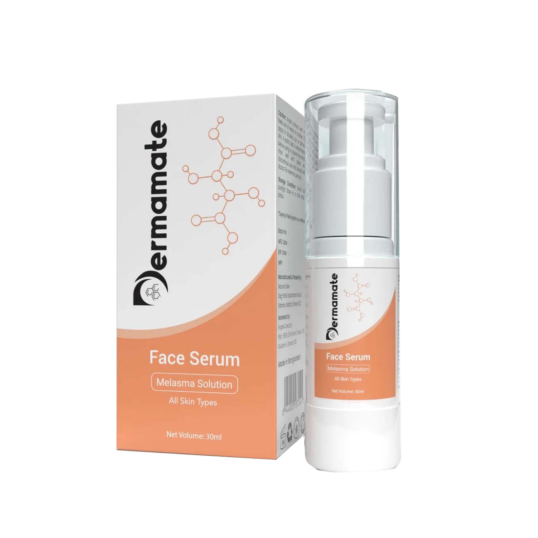 Dermamate Melasma Solution Face Serum (30ml)