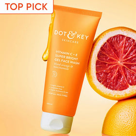 Dot & Key Vitamin C+E Super Bright Gel Face Wash (100ml)-1