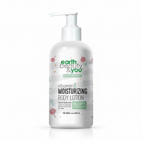 Earth Beauty & You Body Milk 350ml: Moisturizing Vitamin E