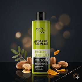 Earth Beauty & You Hydra Silk Conditioner 350ML: Argan Oil & Keratin-2