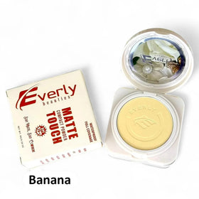 Everly Beauties Matte Touch Compact Powder - Banana