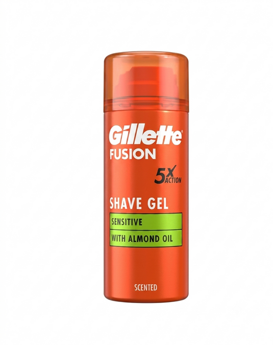 GilletteFusion5SensitiveWithAlmondOilShaveGelScented_75ml