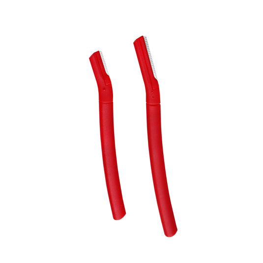 Groome Eyebrow And Facial Razor - Scarlet Edge (2pcs)