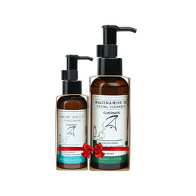 Guerniss Raw Face Cleanser Combo (Salicylic Acid Facial Cleanser 0.5% + Niacinamide Toner 5%)