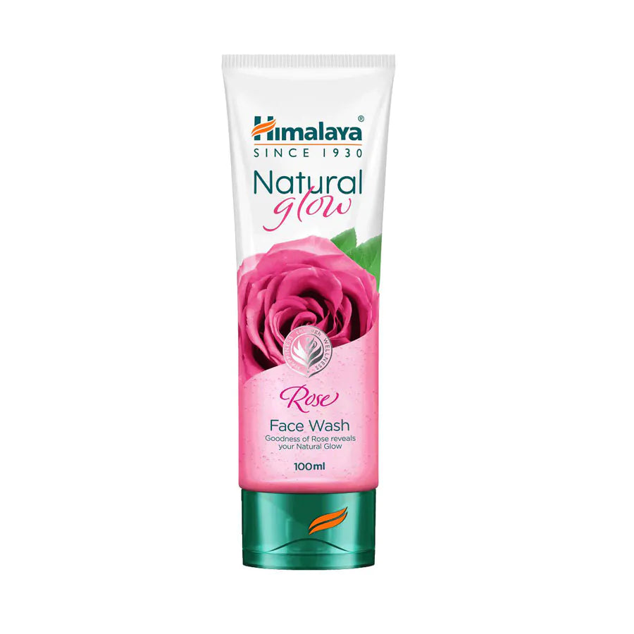 Himalaya Natural Glow Rose Face Wash 100ml (Buy 1 Get 1 Free)