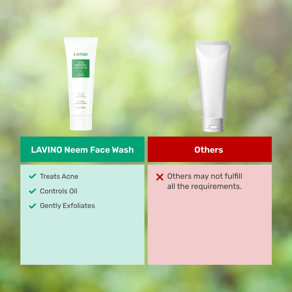 Lavino Neem Purifying Face Wash (100ml)