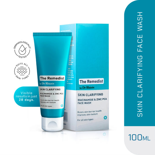 The Remedist by Dr Rhazes Skin Clarifying Niacinamide & Zinc PCA Facewash (100ml)
