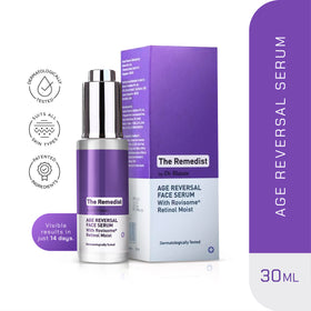 The Remedist by Dr Rhazes Age Reversal Face Serum with Rovisome Retinol Moist (30ml)