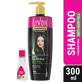 Livon Anti Hairfall Protein Shampoo 300ml & Livon Hair Serum 18ml