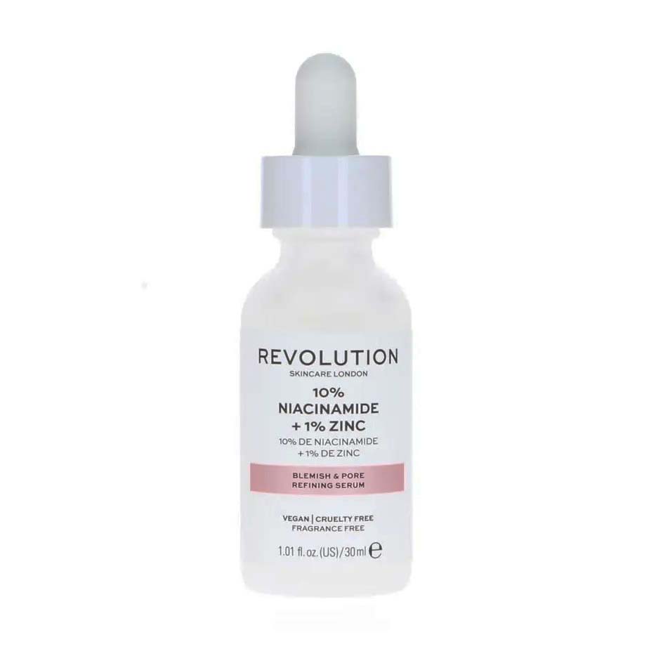 Revolution Skincare 10% Niacinamide and 1% Zinc Blemish & Pore Serum (30ml)