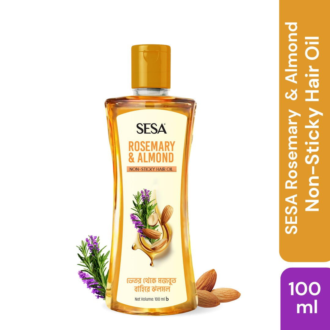 SESA Rosemary and Almond Non-Sticky Hair Oil