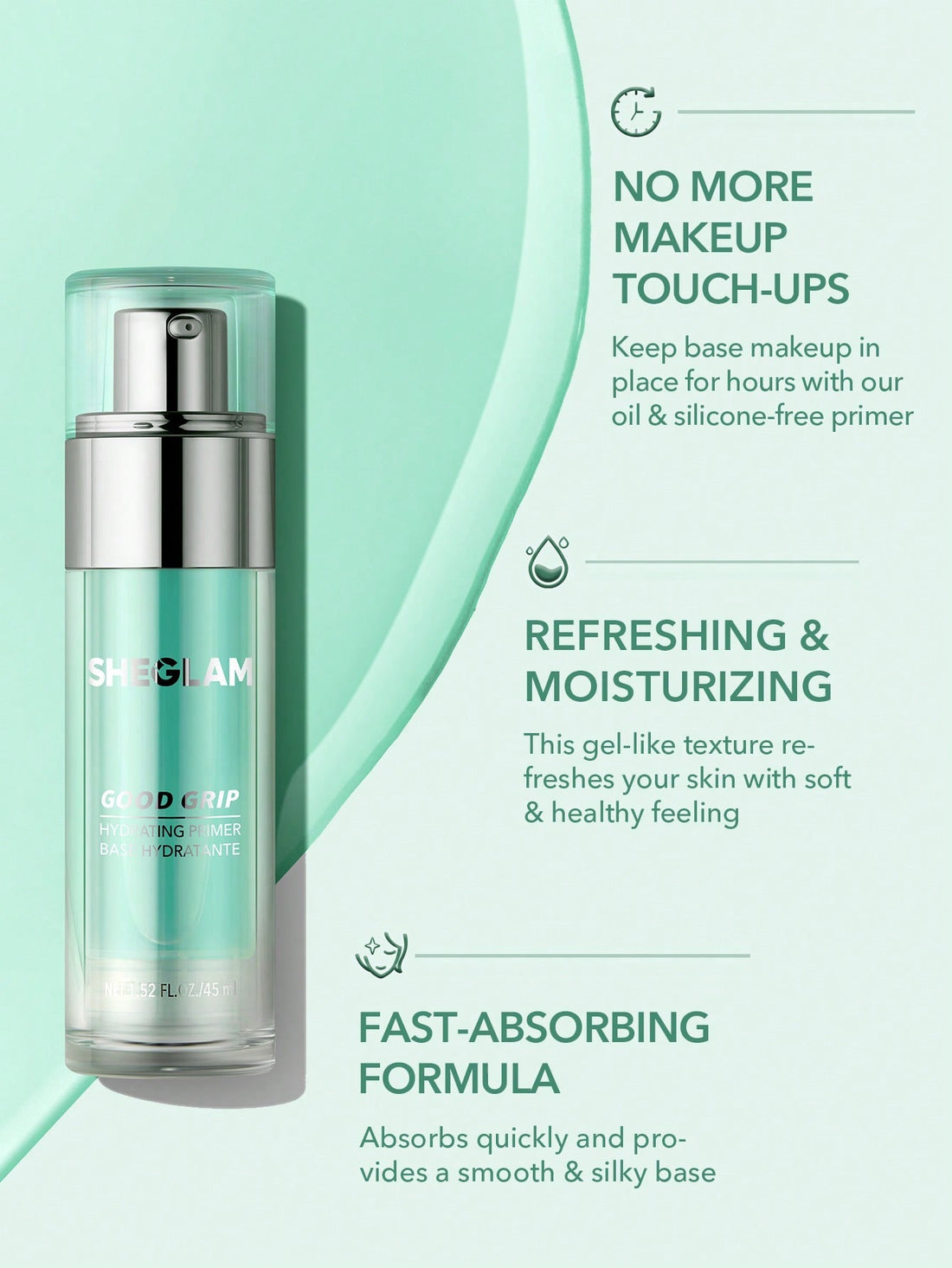 Sheglam Good Grip Hydrating Prime - (45ml)