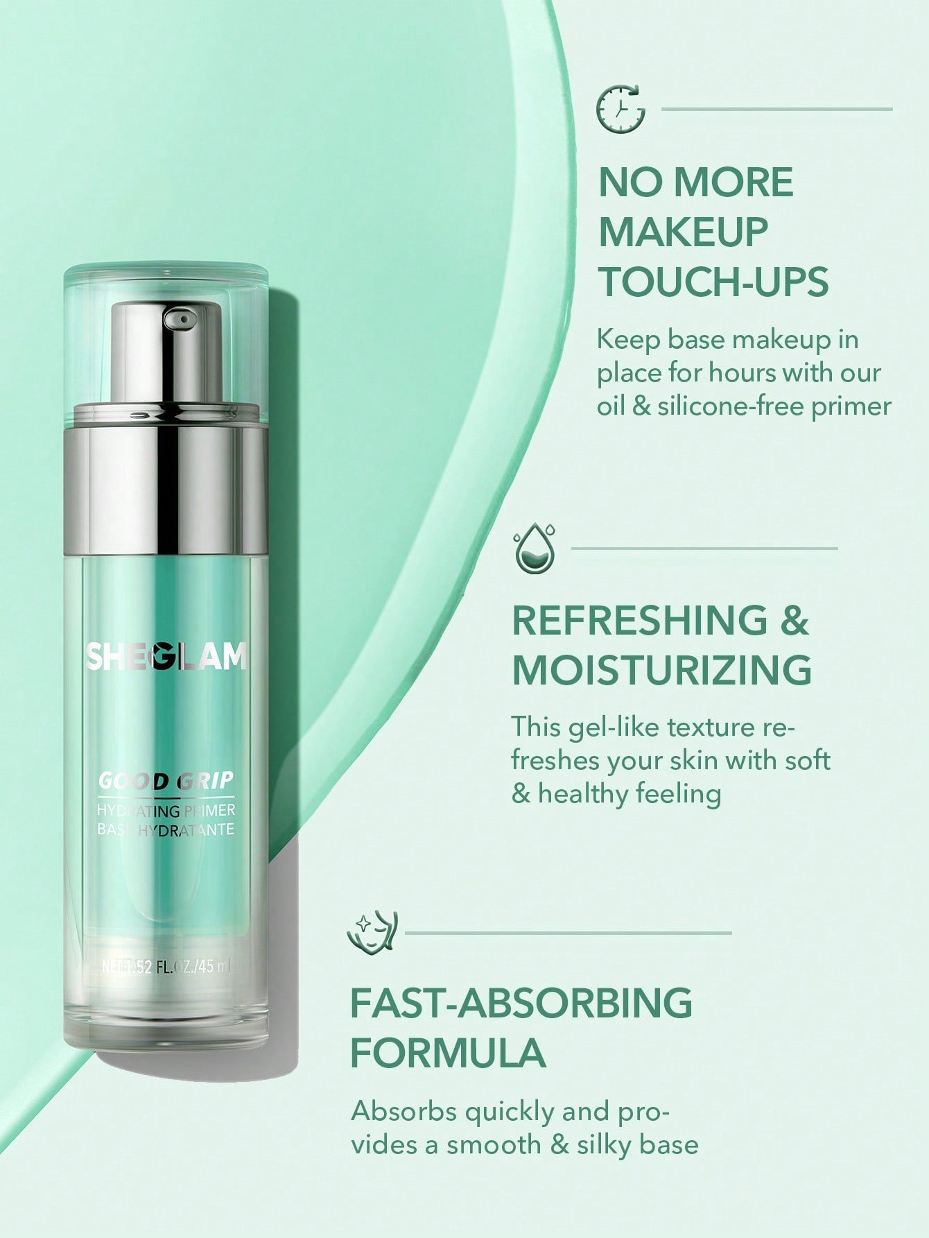 Sheglam Good Grip Hydrating Prime - (45ml)