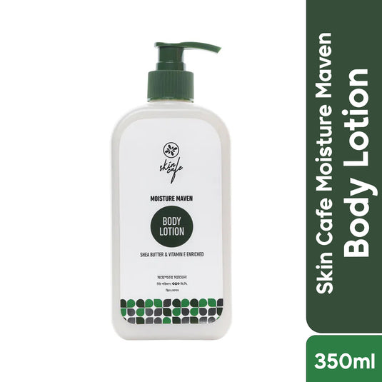 Skin Cafe Moisture Maven Body Lotion with Shea Butter & Vitamin E (350ml)