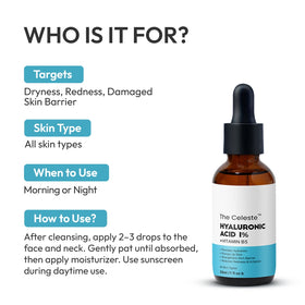 The Celeste Hyaluronic Acid 1% (30ml)-1