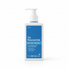The Derma Co 2% Niacinamide Oily Skin Cleanser (125ml)-01