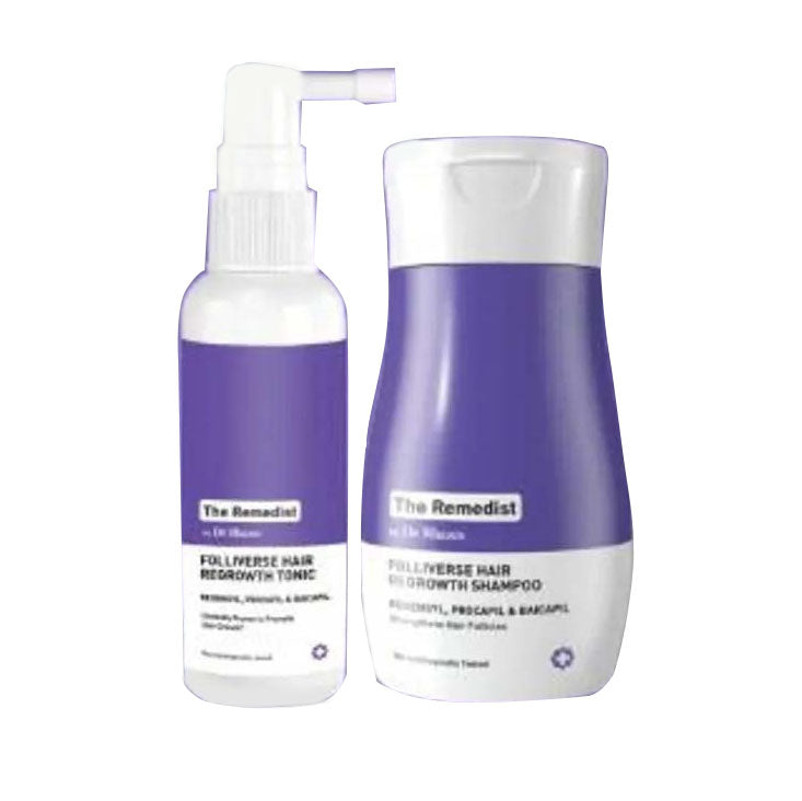 The Remedist by Dr. Rhazes Folliverse Hair Regrowth Kit (160ml)