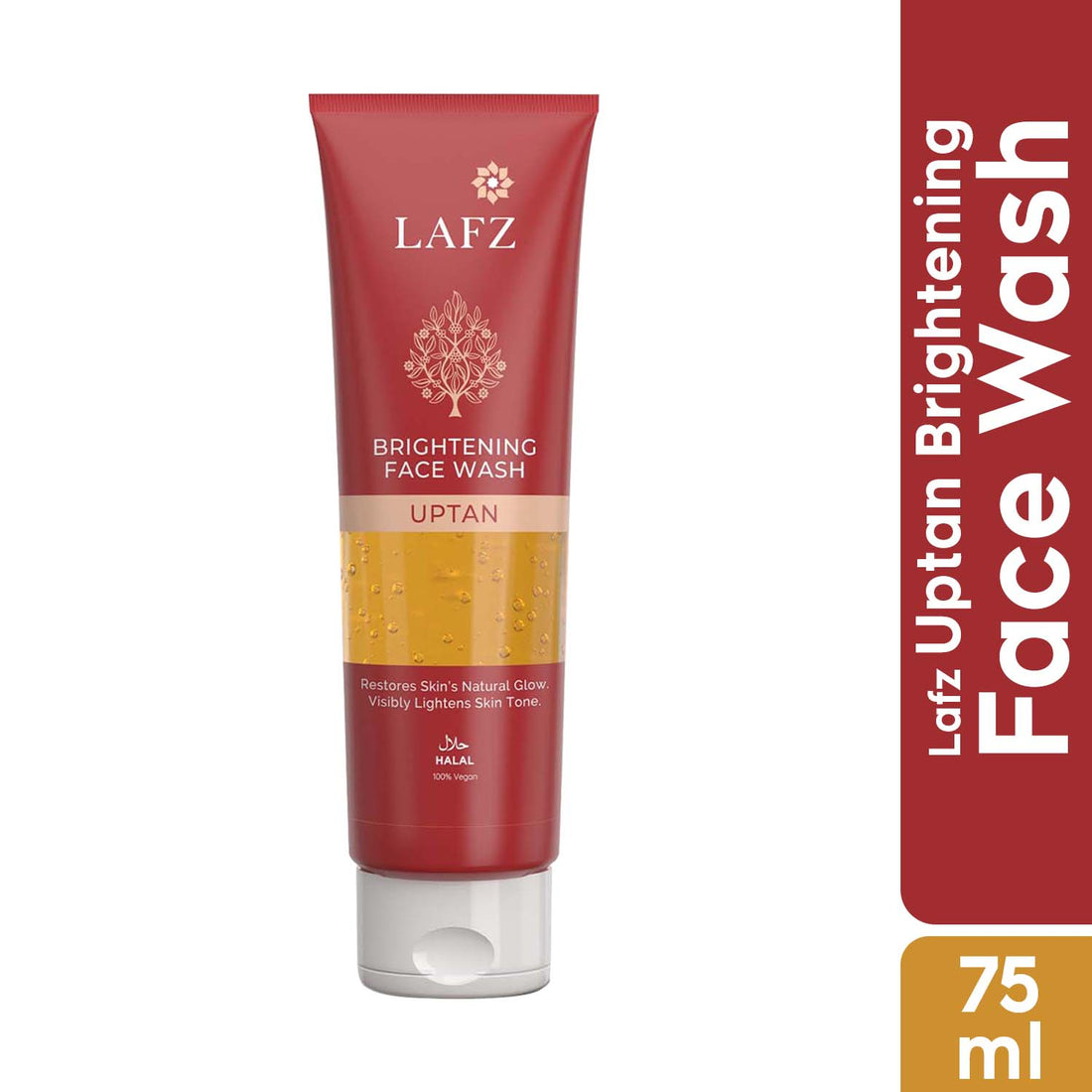 Lafz Uptan Brightening Face Wash (75ml) - Tube (BD)