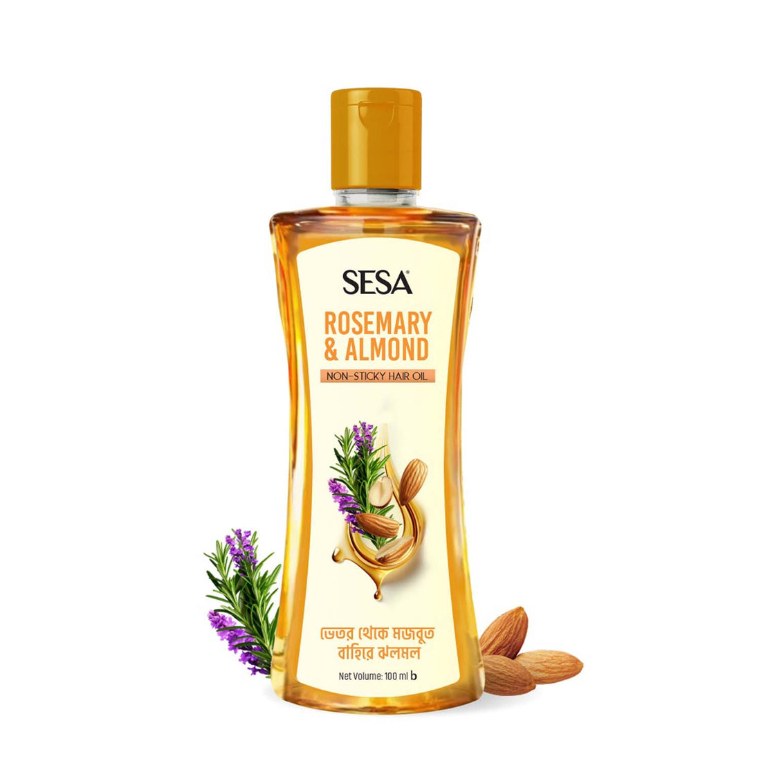 SESA Rosemary and Almond Non-Sticky Hair Oil