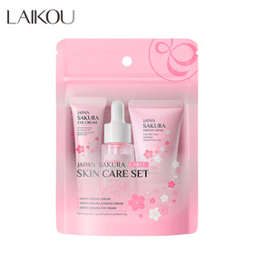 Laikou Sakura Skin & Eye Care Set (3Pcs)