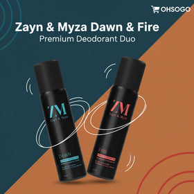 Zayn & Myza Premium Fragrance No Gas No Alcohol for Men 120ml - Dawn & Fire (Combo) BD