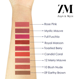 Zayn & Myza Transfer-proof Power Matte Liquid Lip Color (6g)
